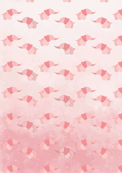 Couverture minky - Pekaboo rose