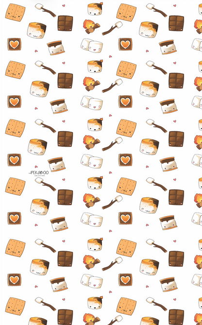 Couverture minky - Smores