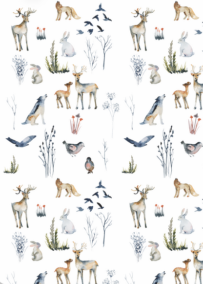 Couverture magiks - Nature et animaux bleutés