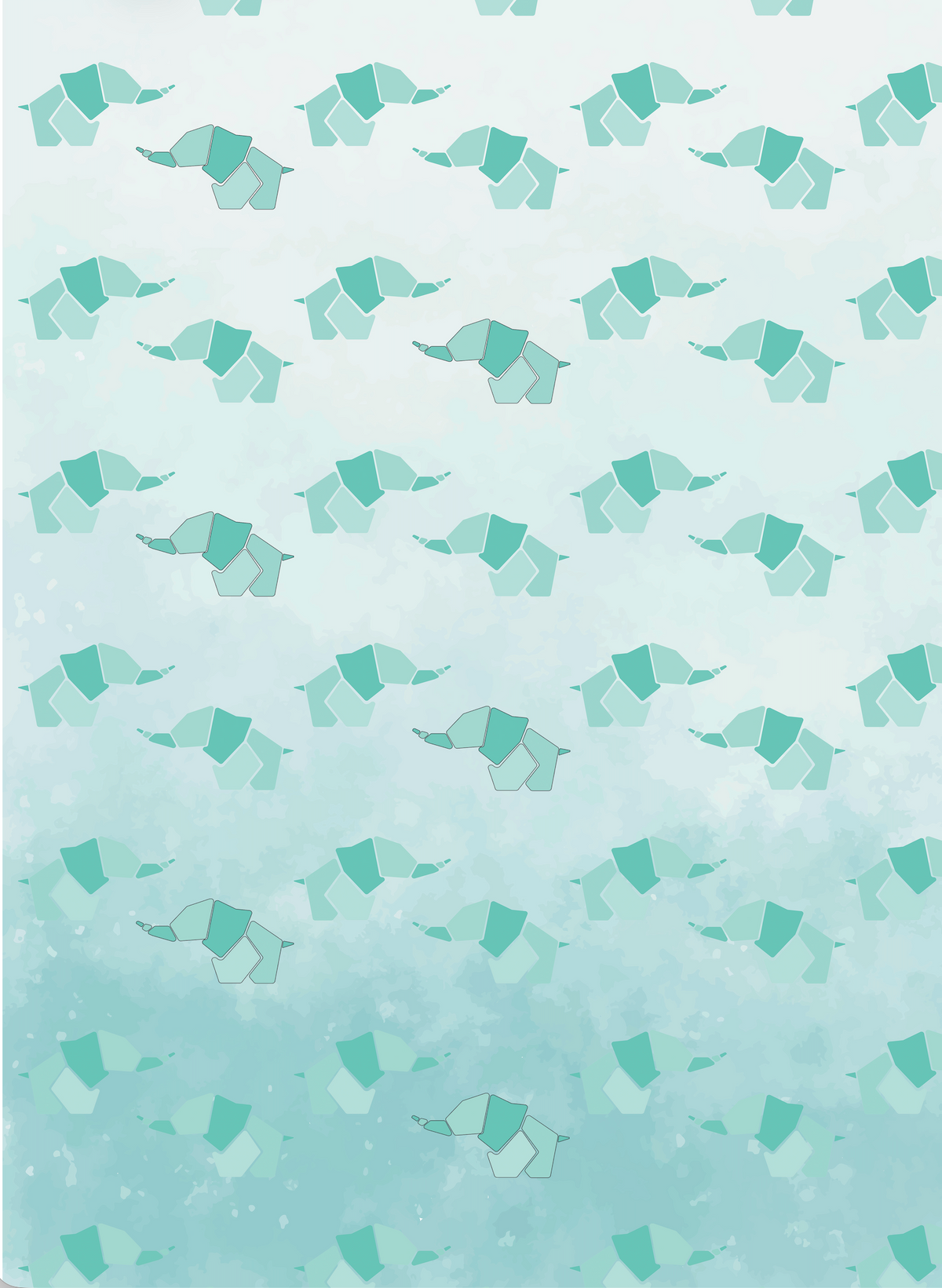 Couverture magiks - Pekaboo turquoise