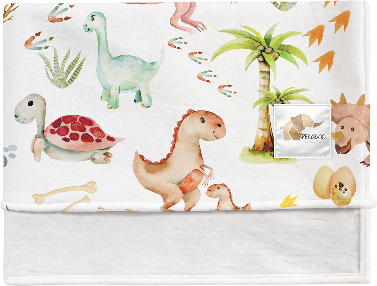 Couverture magiks - Dinos et oeufs roses