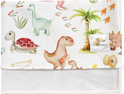Couverture magiks - Dinos et oeufs roses