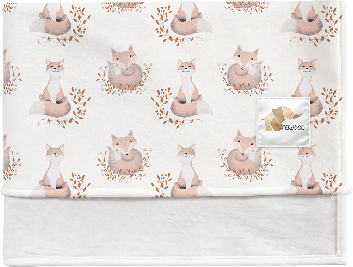 Couverture magiks - Doux renards