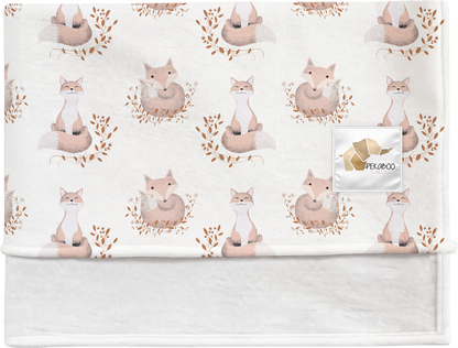 Couverture magiks - Doux renards