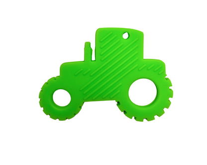 Jouet de dentition - Tracteur vert