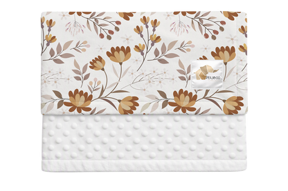 Couverture minky - Fleuriléa