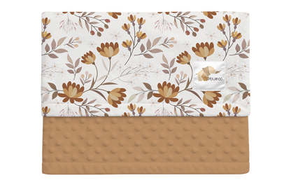 Couverture minky - Fleuriléa
