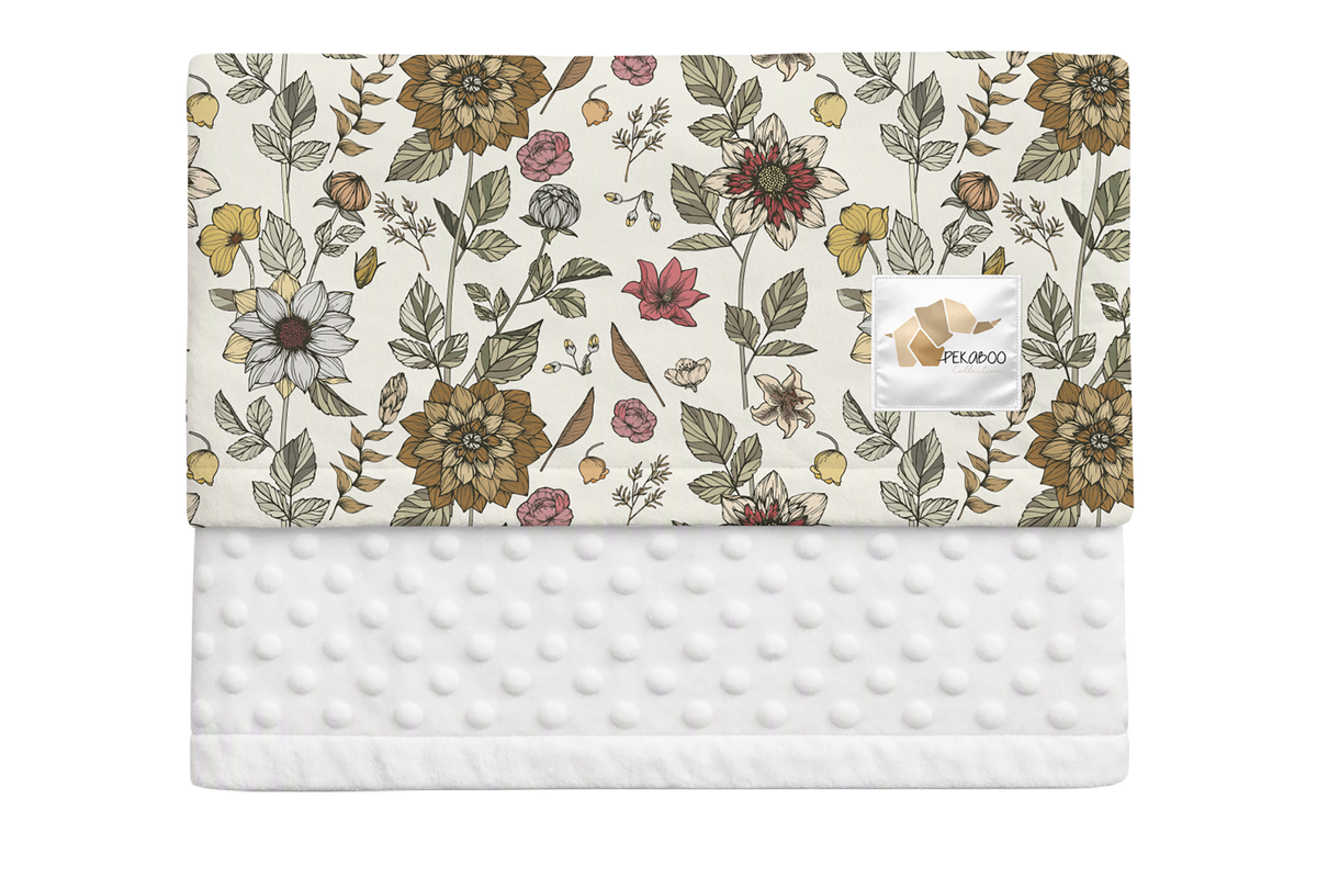 Couverture minky - Florictoria