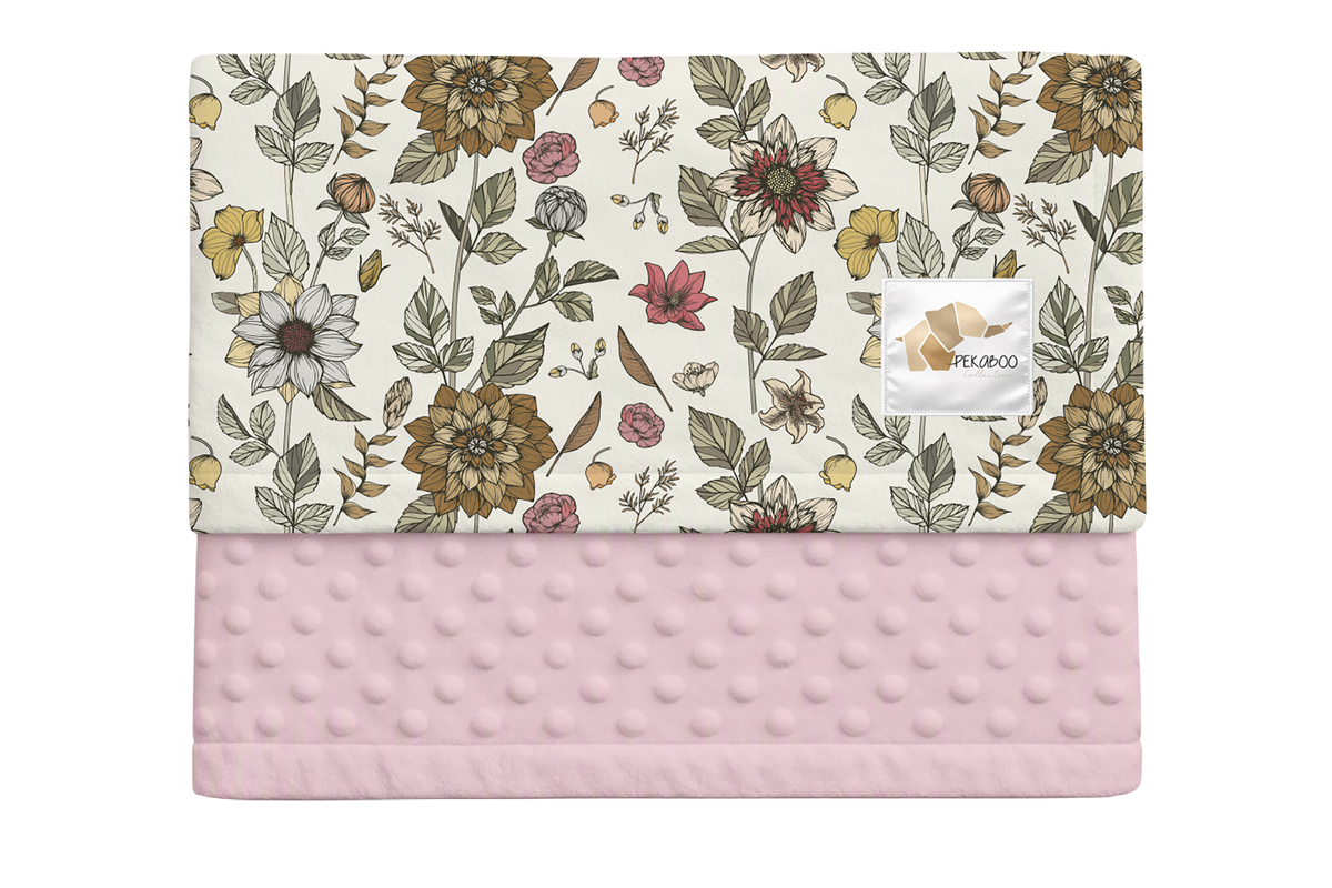 Couverture minky - Florictoria