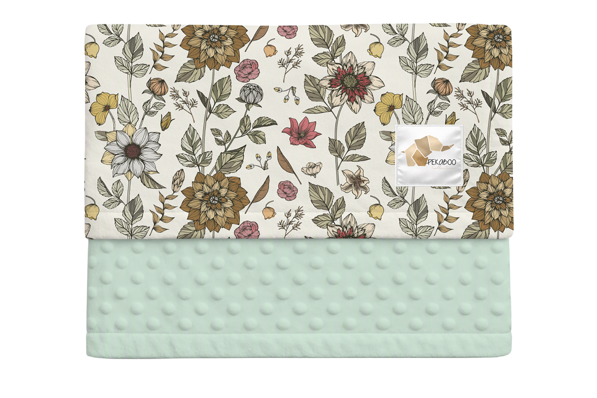Couverture minky - Florictoria