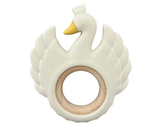 Jouet de dentition - Oie beige