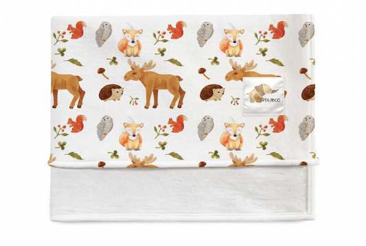 Couverture magiks - Animaux d'automne