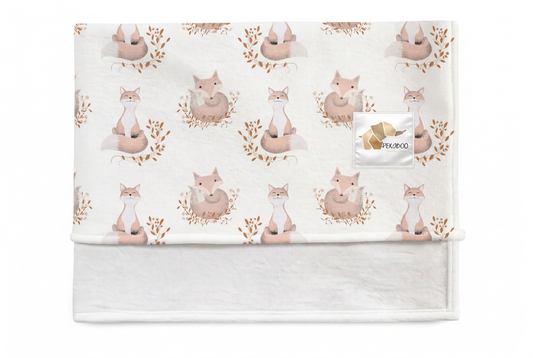 Couverture magiks - Doux renards