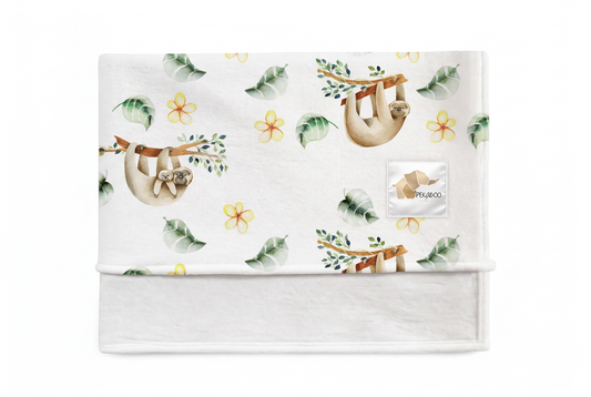Couverture magiks - Paresseux verts