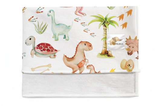 Couverture magiks - Dinos et oeufs roses