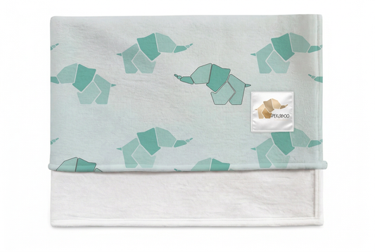 Couverture magiks - Pekaboo turquoise