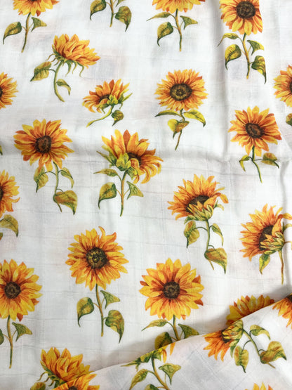 Couverture mousseline de bambou - Sunflower