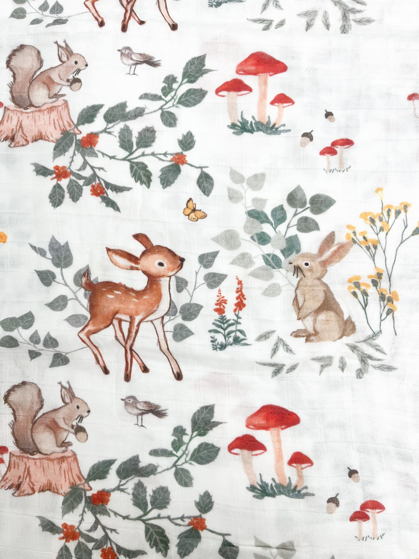 Couverture mousseline de bambou - Compagnons des bois