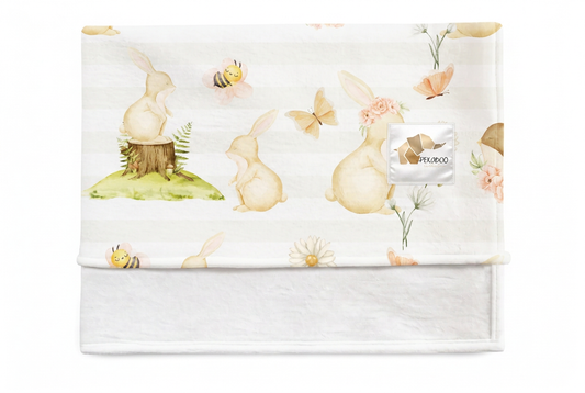 Couverture magiks - Lapins abeilles bold stripes