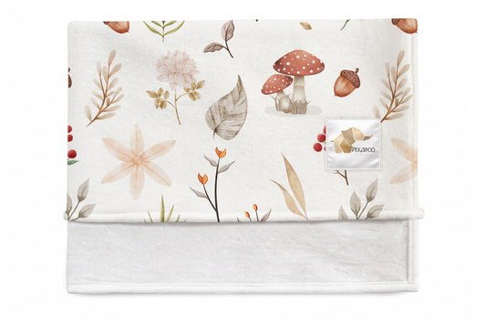 Couverture magiks - Feuillages et champignons