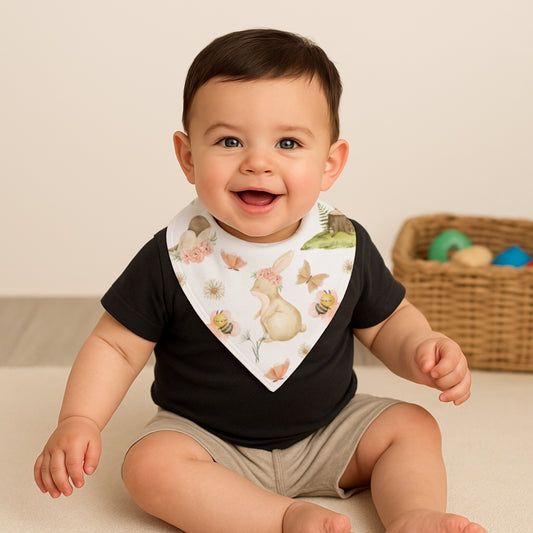 Bavoir - Lapin abeille