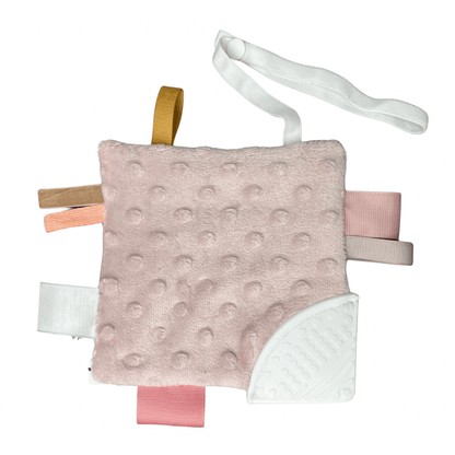 Jouet d'éveil dentition - Dragons rose