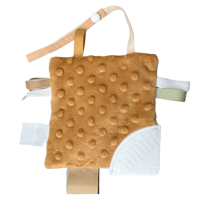 Jouet d'éveil dentition - Chevaux beige