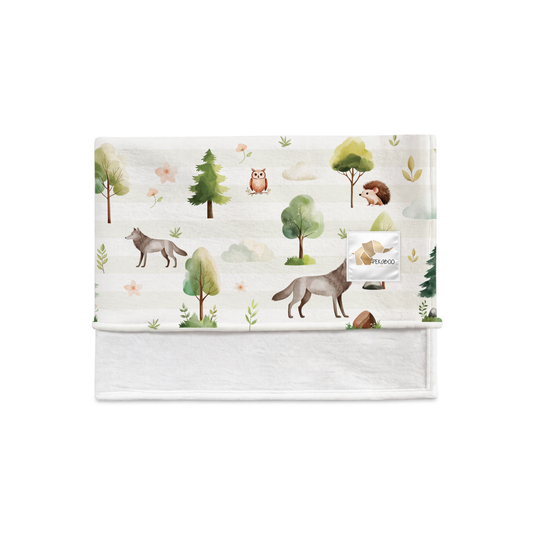 Couverture magiks - Loups bold stripes