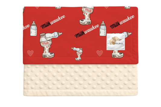 Couverture minky - Milkwaukee