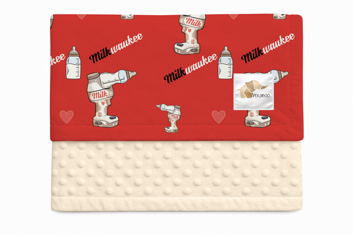 Couverture minky - Milkwaukee