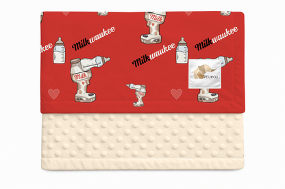 Couverture minky - Milkwaukee