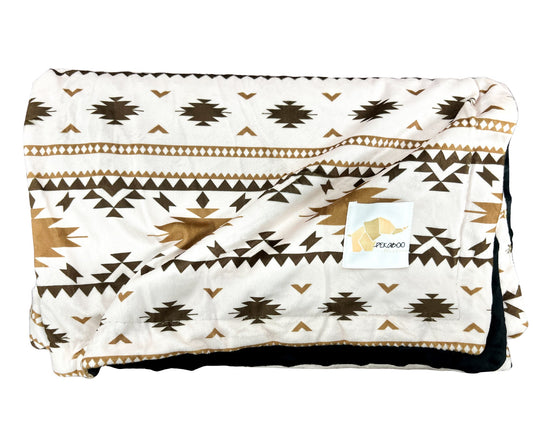 Couverture minky - Azteca