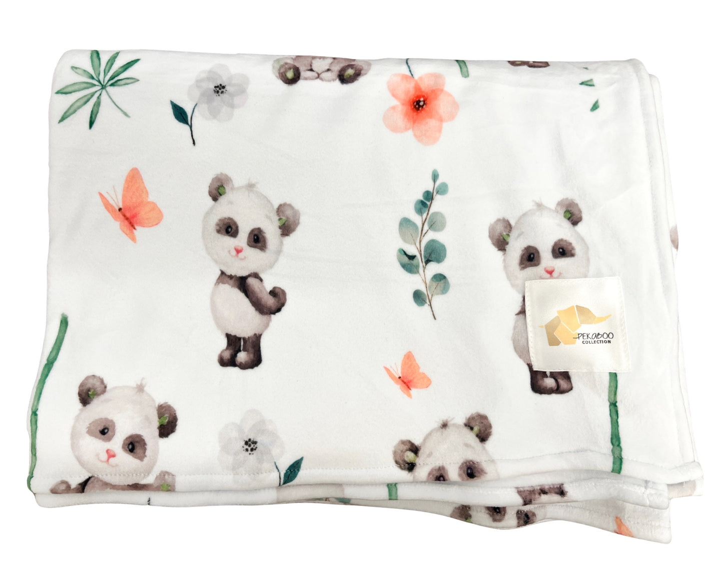 Couverture magiks TODDLER - Pandas (Impression manquante sur le coté)