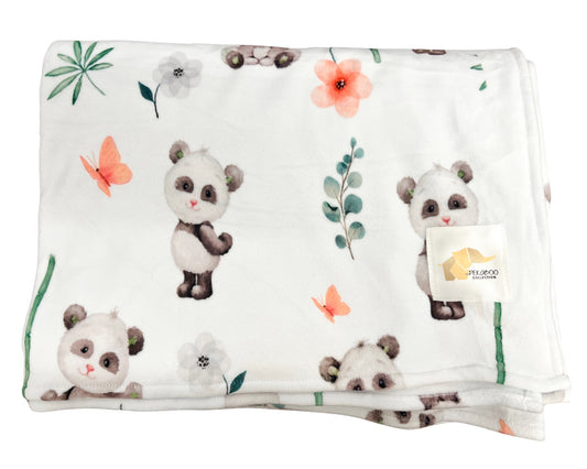 Couverture magiks TODDLER - Pandas (Impression manquante sur le coté)