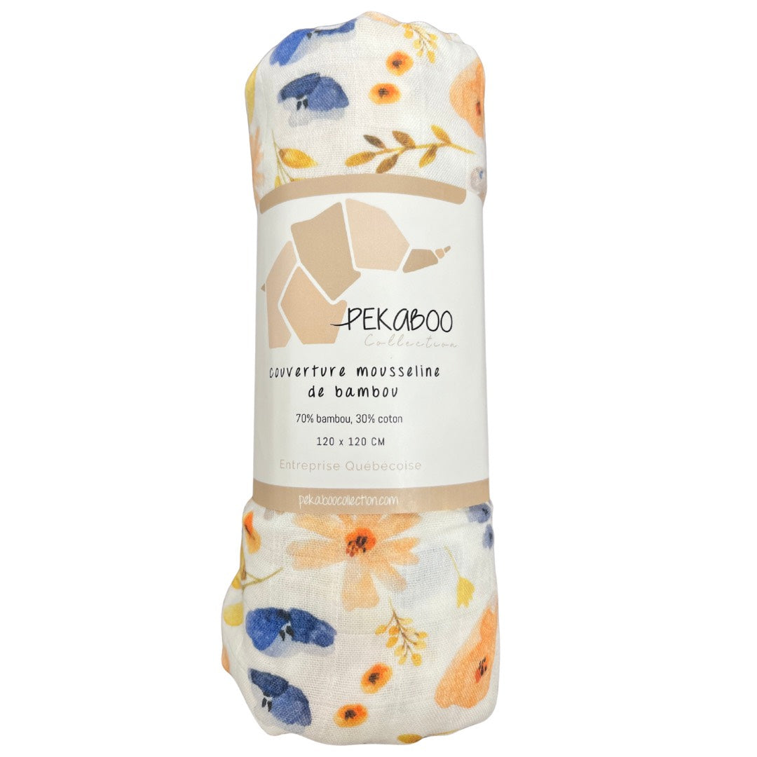 Couverture mousseline de bambou - Butin de Douceur