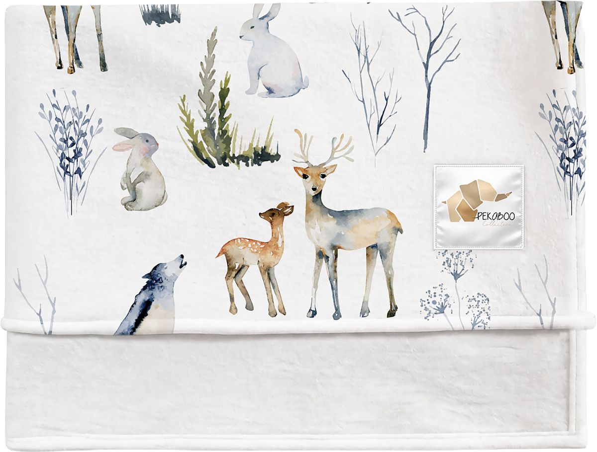 Couverture magiks - Nature et animaux bleutés