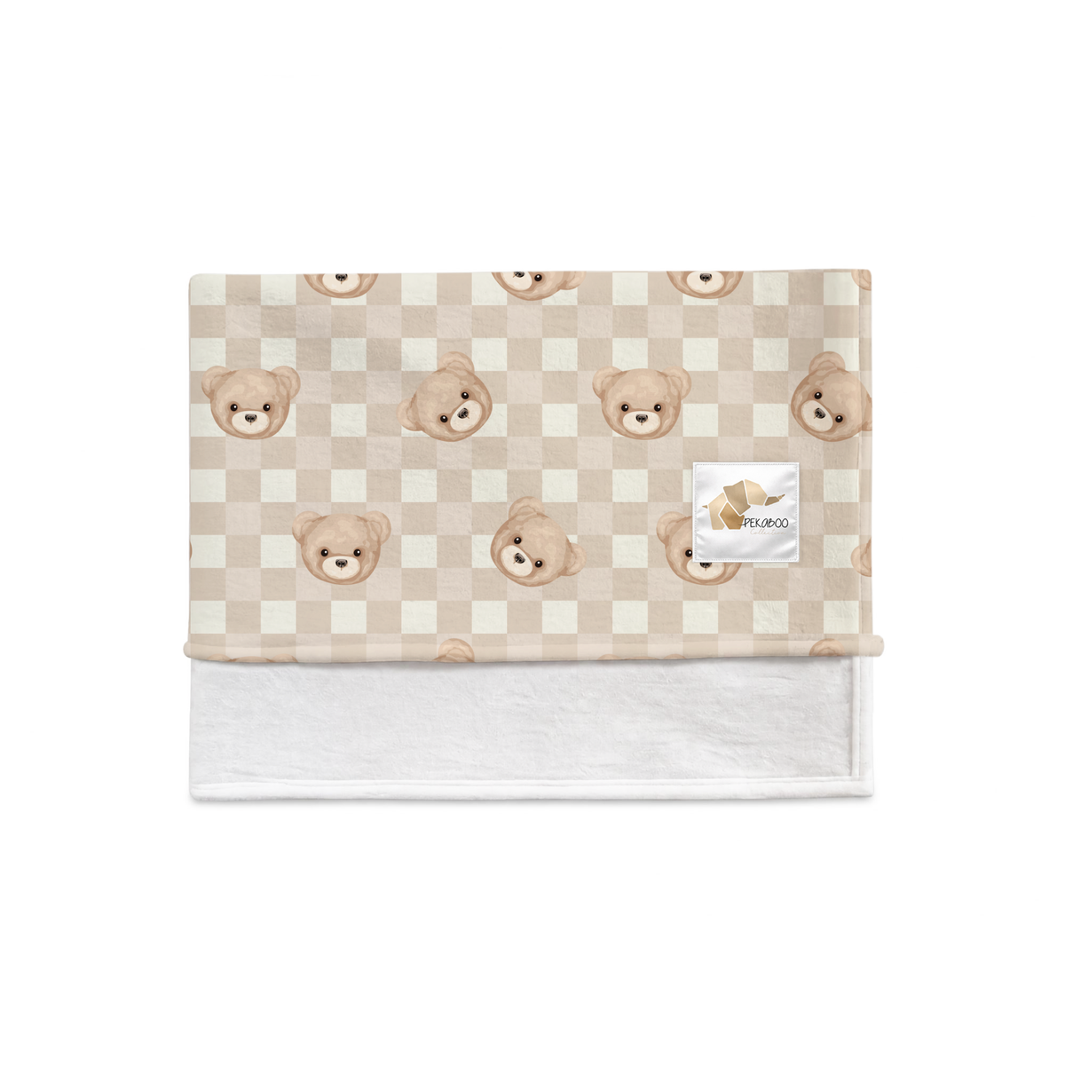 Couverture magiks - Oursons beiges