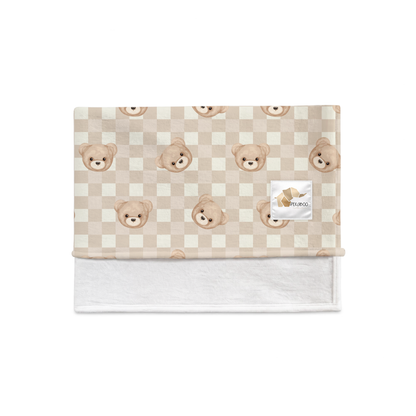 Couverture magiks - Oursons beiges