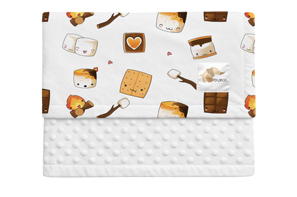 Couverture minky - Smores