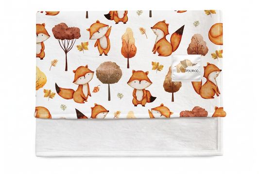 Couverture magiks - Renards d'automne
