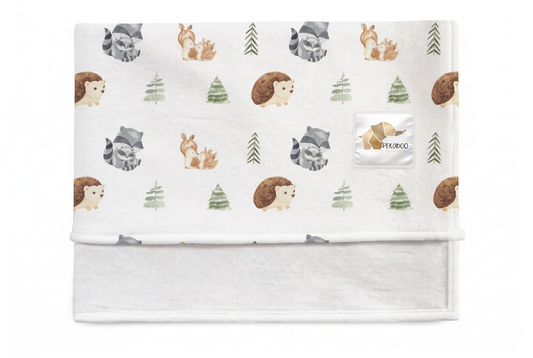 Couverture magiks - Animaux sauge