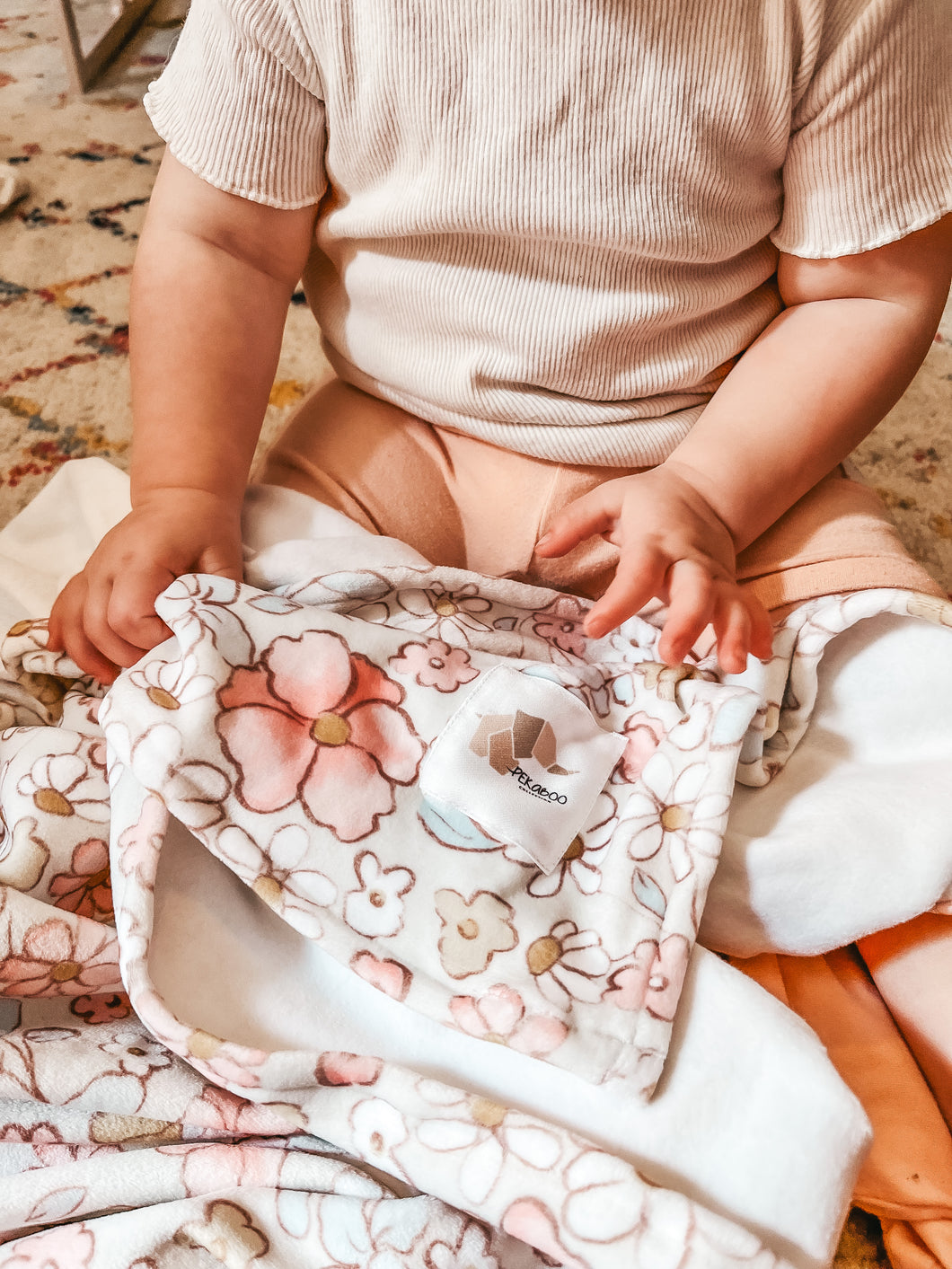 Couverture magiks -Fleuri vintage rose