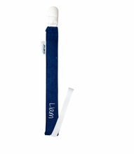 Charger l&#39;image dans la galerie, Attache-sucette personnalisable  -Marine  (Blanc)
