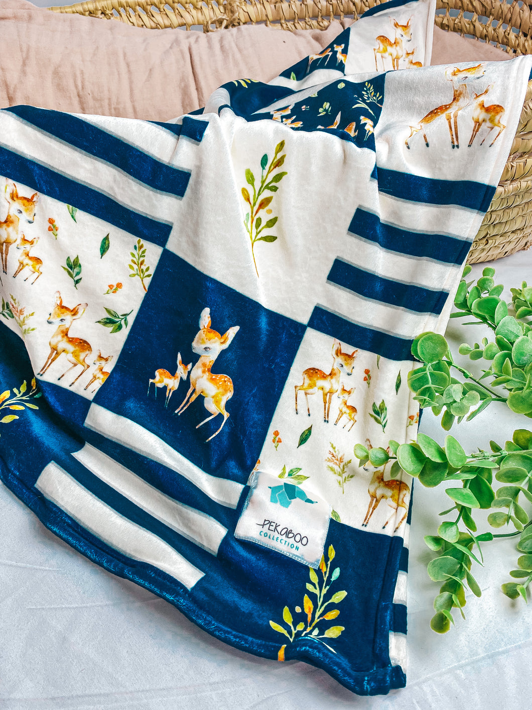 Couverture magiks -Bambi patchwork