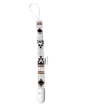 Charger l&#39;image dans la galerie, Attache-sucette personnalisable-Azteca (Blanc)

