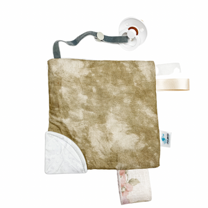 Jouet d'éveil dentition-Marbré beige