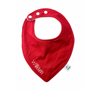 Bavoir  -Rouge