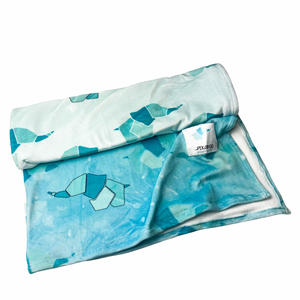 Couverture magiks -Pekaboo turquoise